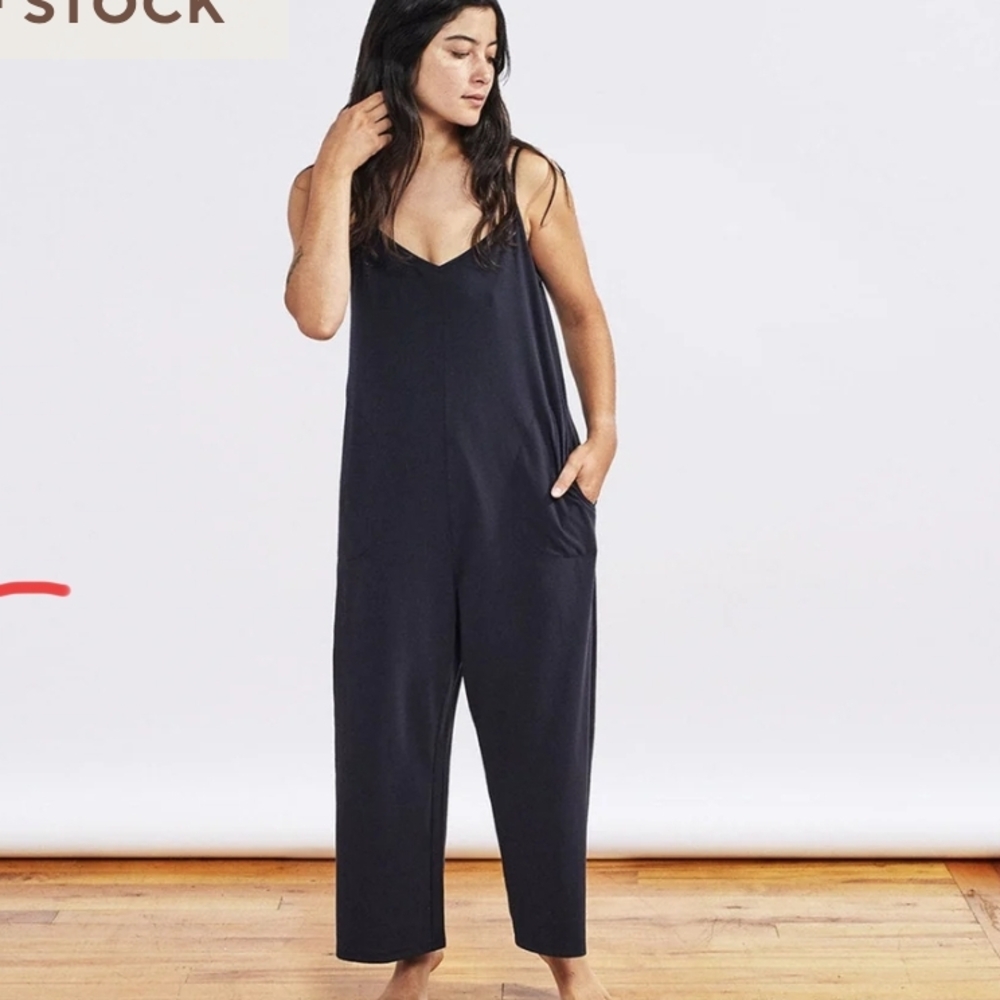 Coyuchi Black Jumpsuit